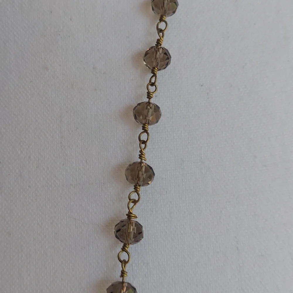 Gold Cross Pendant Necklace - Picture 4 of 4